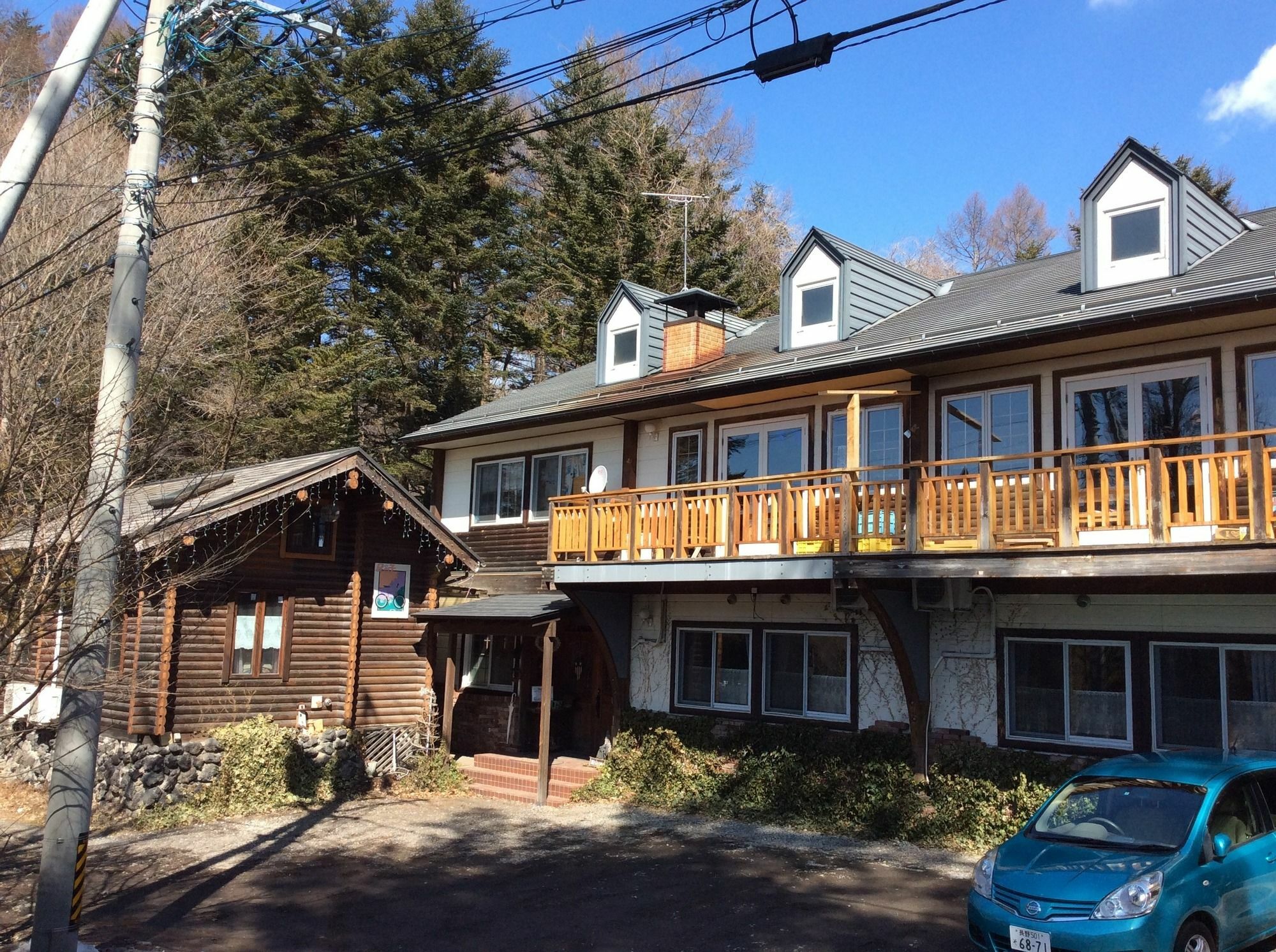 Pension And Log Cottage Hoshinoko Karuizawa Exterior foto